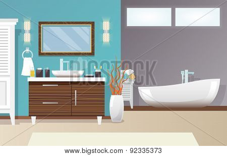 Modern Bathroom Interior