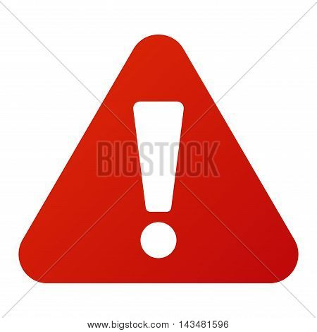 Attention icon danger button and attention warning sign. Attention security alarm symbol. Danger warning attention sign with symbol information and notification icon vector