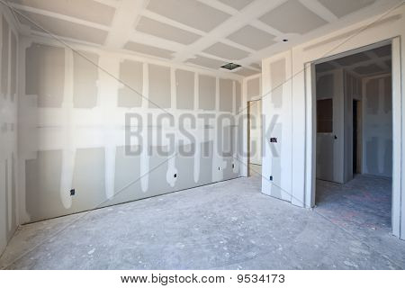 New Construction of an Interior Space