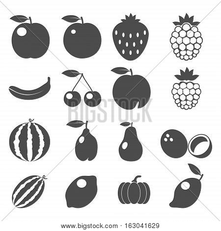 Fruits icons. Fruits icons art. Fruits icons web. Fruits icons new. Fruits icons www. Fruits icons app. Fruits icons big. Fruits set. Fruits set art. Fruits set web. Fruits set new. Fruits set www. Vector illustration