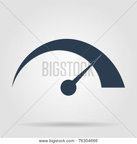 Vector Speedometer Icon