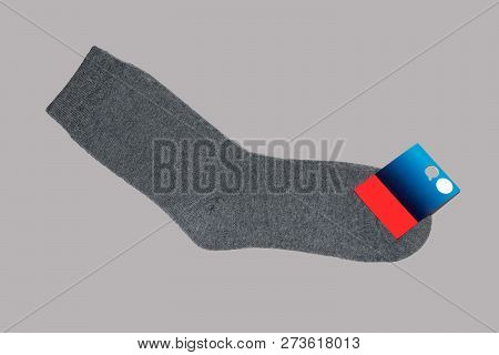 Sock Made Of Natural Wool. Warm Socks. Colored Socks. For Men, For Women, For Children. Universal So