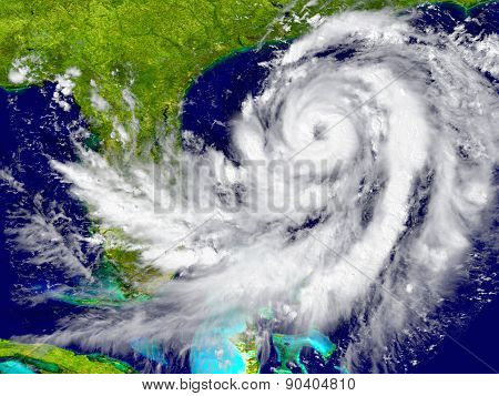 Hurricane Near Florida