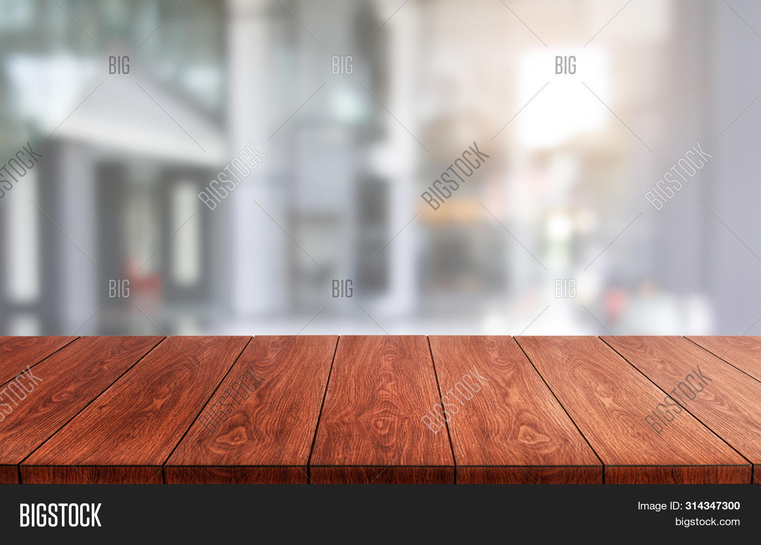 Wood Table City Center Image & Photo (Free Trial) | Bigstock