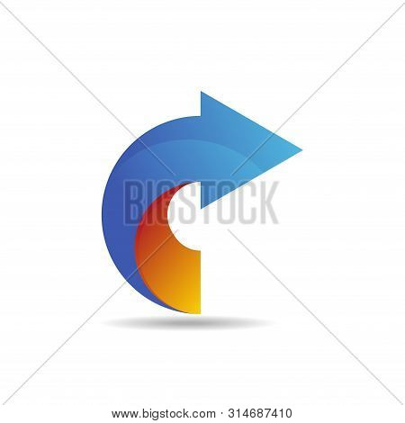 Right Arrow Icon Isolated White Background, Right Arrow Logo, Right Arrow Icon Eps10, Right Arrow Ic