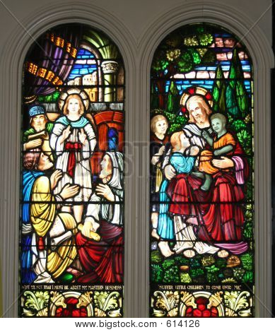 Pair Biblical Windows