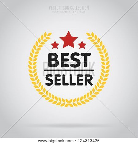 Best seller vector badge. Web sticker. Best seller sign. Special offer icon. Best seller template design. Best seller icon. Special offer badge. Best seller badge. Best seller stamp. Design of ad offer. Isolated best seller icon. Best seller stamp.