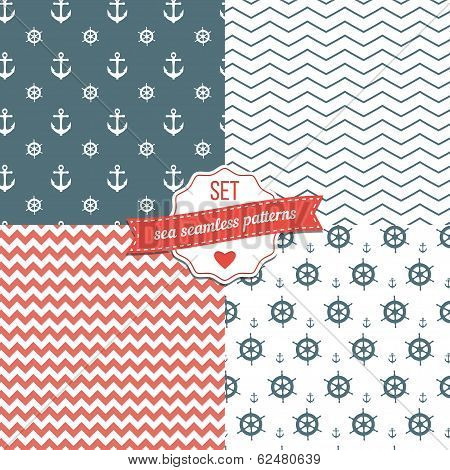 Sea Seamless Patterns