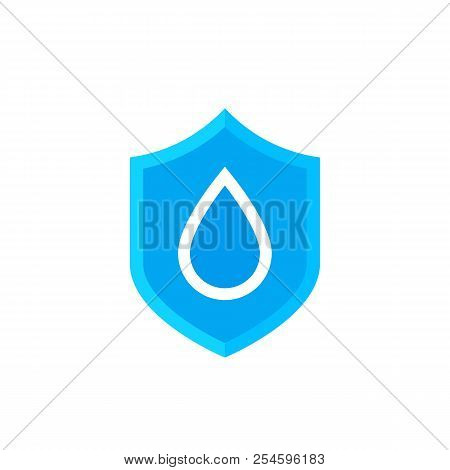 Waterproof Icon, Vector Symbol, Eps 10 File, Easy To Edit