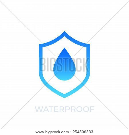 Waterproof Vector Icon, Eps 10 File, Easy To Edit