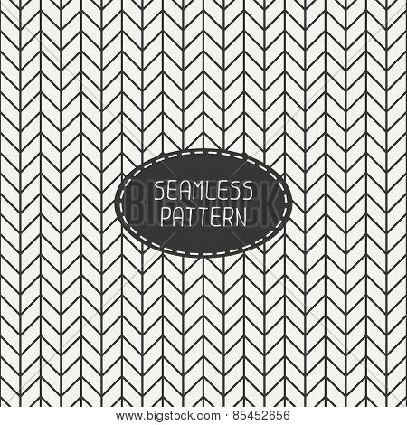 Vector retro chevron zigzag stripes geometric seamless pattern. Vintage hipster striped. For wallpap