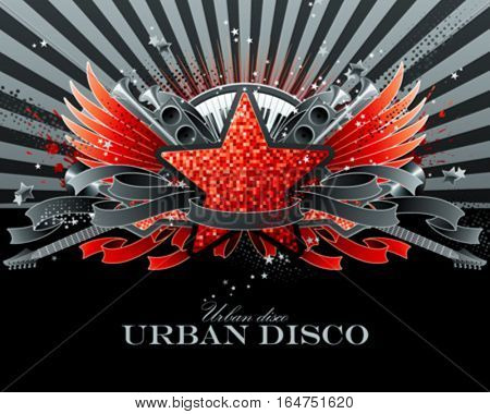 Abstract party design. Vector illustration.