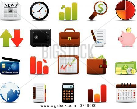 Finance Icon Set