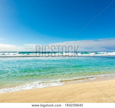 Amazing Gris-Gris beach at day time. Mauritius. 