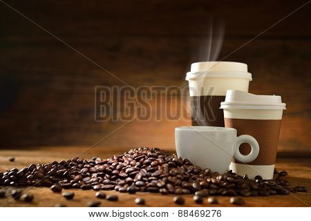 Cups of coffee