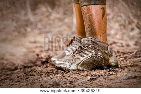 Muddy feet