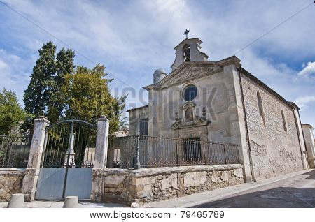 Chapelle Des Penitents Gris At Aigues Mortes, France