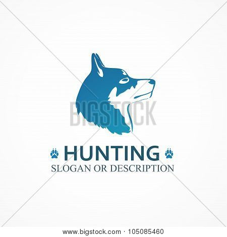 Logo Of Hunting Dog