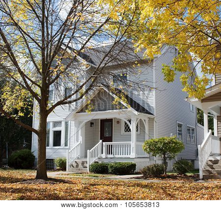 White House in Fall