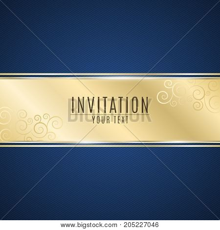 Luxurious Invitation Vector & Photo (Free Trial) | Bigstock