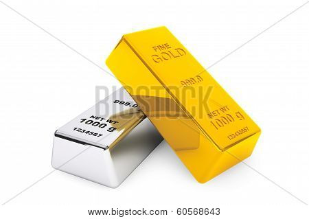 Gold And Silver Bars