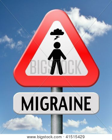 migraine acute or chronic headache symptoms need for painkiller or prevention therapy