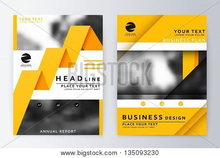 layout design template. Annual report brochure. Business flyer design template. Business paper. Leaflet cover presentation layout in A4 size.