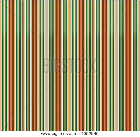 Retro Stripes Green-brown Background