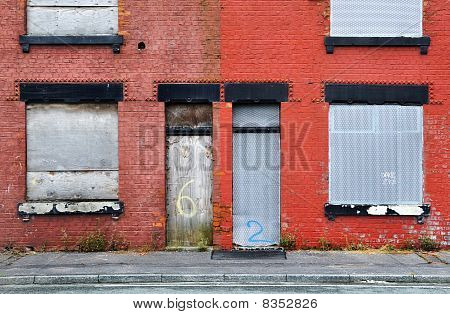 Derelict Terraced House