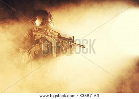 Spec ops police officer SWAT