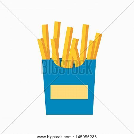 Fast food background concept. Vector fast food meal illustration. Concept of flat fast food icons. Colorful fast food vector concept  for your design. Fast food elements isolated.