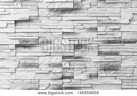 Brick wall background / Old gray Bricks Wall Pattern brick wall texture or brick wall background on day noon light for interior or exterior brick wall building and brick wall decoration texture.