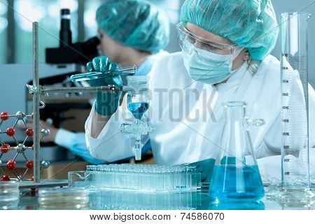 scientists in the laboratory