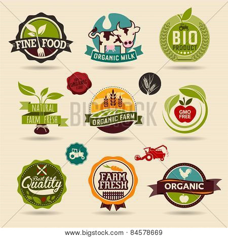 Ecology and Organic Web Icon Set