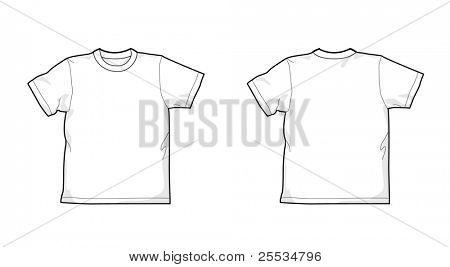 Camiseta blanca-back y front