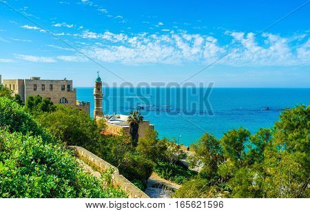 The Sea Mosque In Jaffa