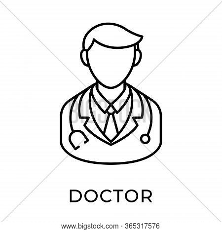 Doctor. Doctor icon. Doctors vector. Doctor icon vector. Doctor illustration. Doctor logo template. Doctor and patient icon design. Medical Doctor icon vector. Doctor vector icon flat design for web icons, logo, sign, symbol, app, UI.