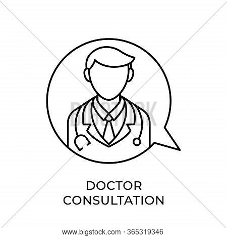 Doctor. Doctor icon. Doctors vector. Doctor icon vector. Doctor illustration. Doctor logo template. Doctor Consultation icon design. Medical Doctor icon vector. Doctor vector icon flat design for web icons, logo, sign, symbol, app, UI.