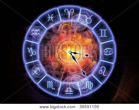 Horoscope horloge