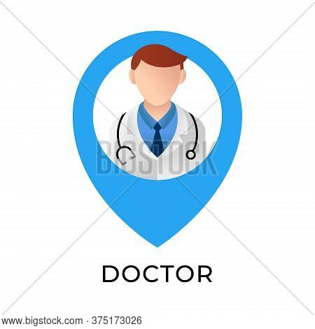 Doctor. Doctor icon. Doctors vector. Doctor icon vector. Doctor illustration. Doctor logo template. Doctor and patient icon design. Medical Doctor icon vector. Doctor vector icon flat design for web icons, logo, sign, symbol, app, UI.