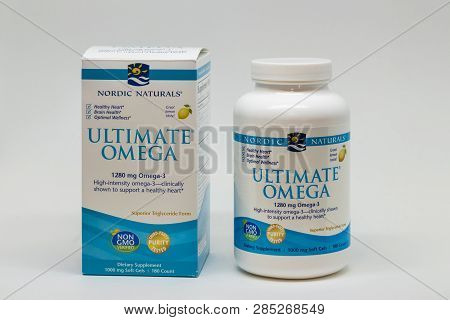 Nordic Naturals Ultimate Omega Container And Trademark Logo