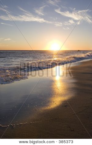 Malibu Beach Sunset