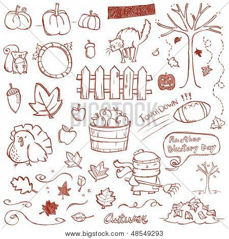 Herbst Doodles