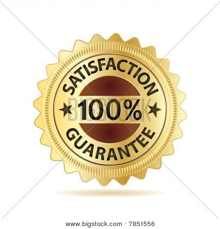 Vector Business Guarantee Badge