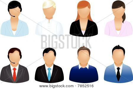 Business People Icons