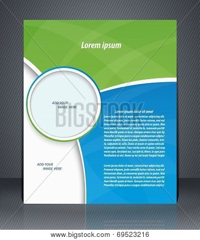 Business Brochure, Magazine Cover, Flyer, Or Poster