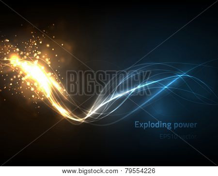 EPS10 vector exploding power