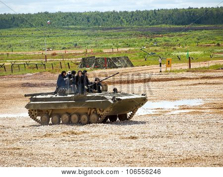 BMP-2 at the proving ground