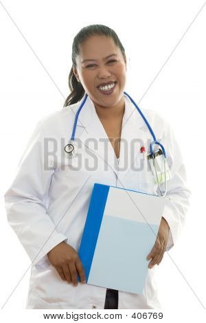 Smiling Healthcare Professional