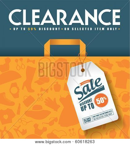 Clearance Sale Poster